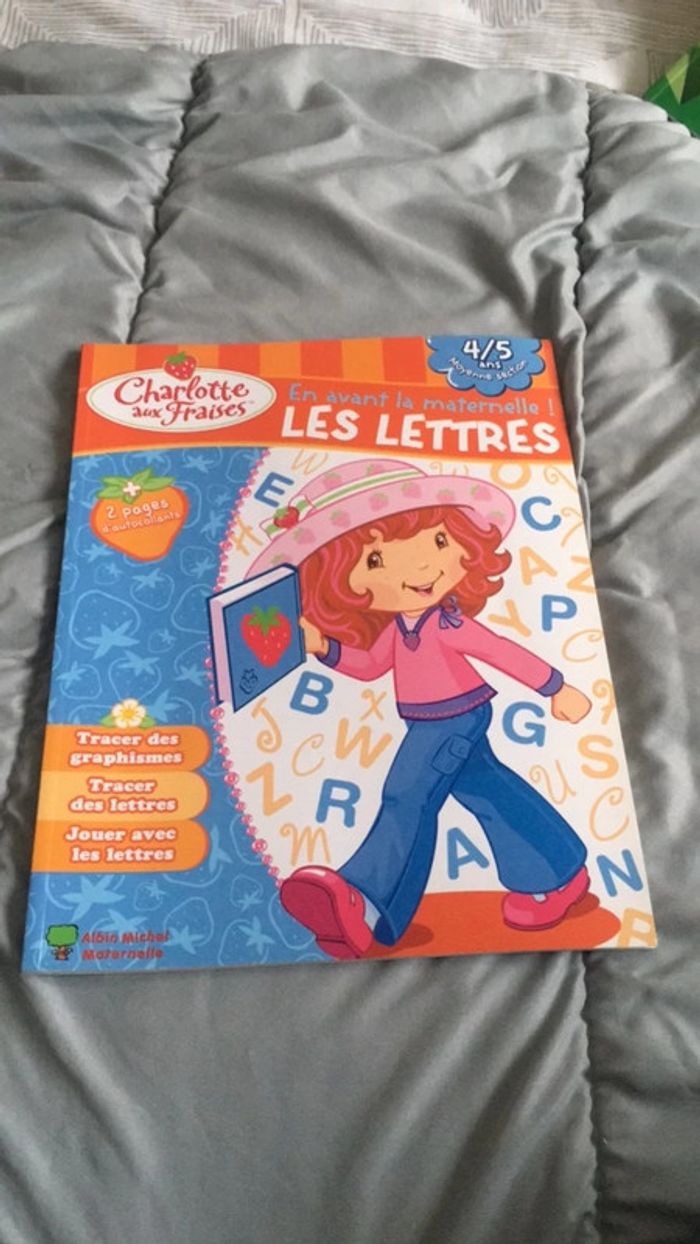 Livre En avant la maternelle « Les lettres »