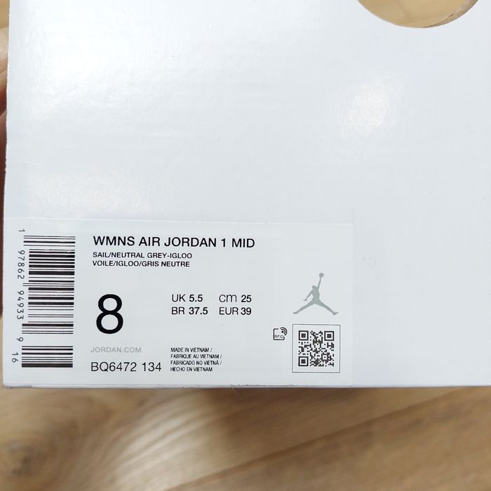 Baskets Wmns Air Jordan 1 - photo numéro 9