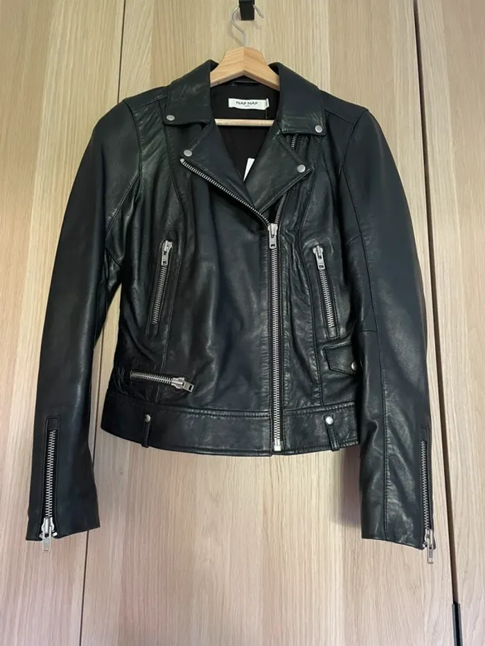 Veste en cuir