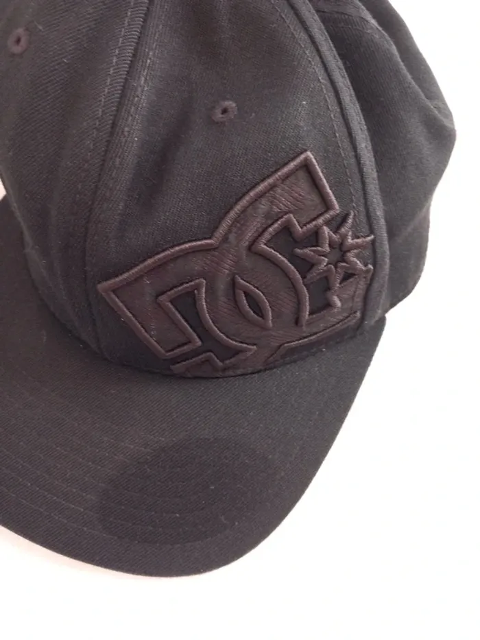 👧🥕casquette noire coton adulte DG - photo numéro 2