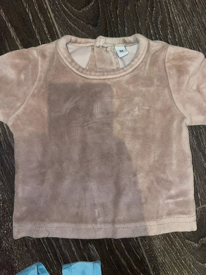 Ensemble salopette 0-1 mois - photo numéro 4