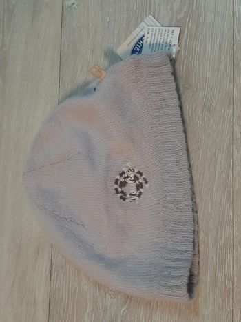 Bonnet parme Noukie s, 4/6 ans, neuf, avec étiquette