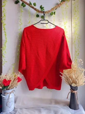 Sweat Massimo Dutti – S – Rouge – État : Excellent