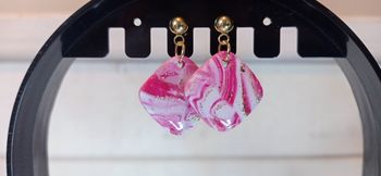 Boucles d'oreilles fimo
