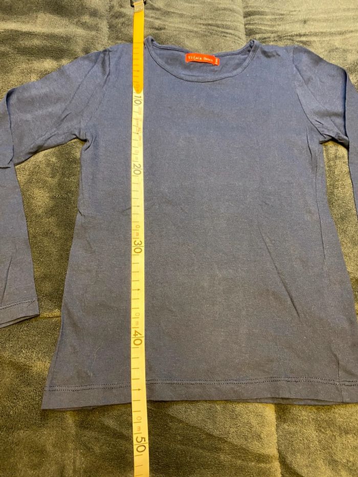 Tee shirt marine neuf 8 ans - photo numéro 4