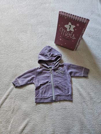 Veste fille 1 mois