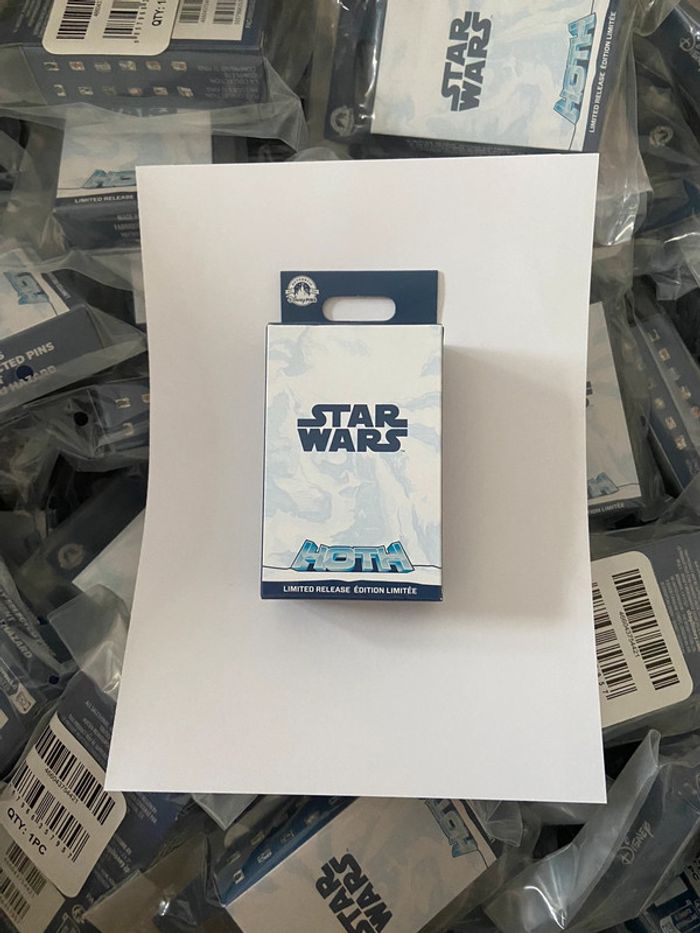 Pin's boîte mystère Star Wars Hoth 2023 Disney Parks édition limitée NEUF
