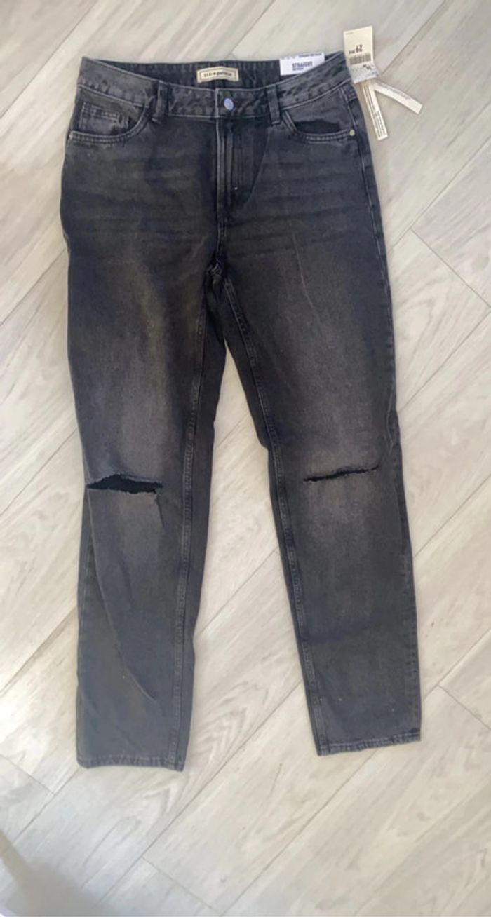Jean noir/gris foncé - photo numéro 2