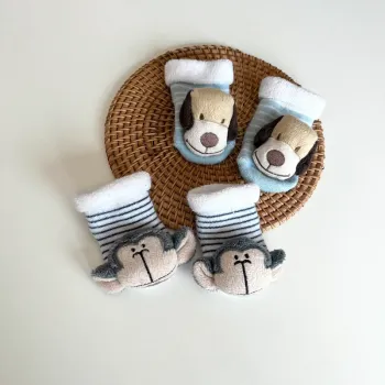 Lot 2 paires chaussettes à grelots