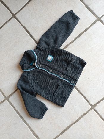 Gilet maille obaibi 9mois