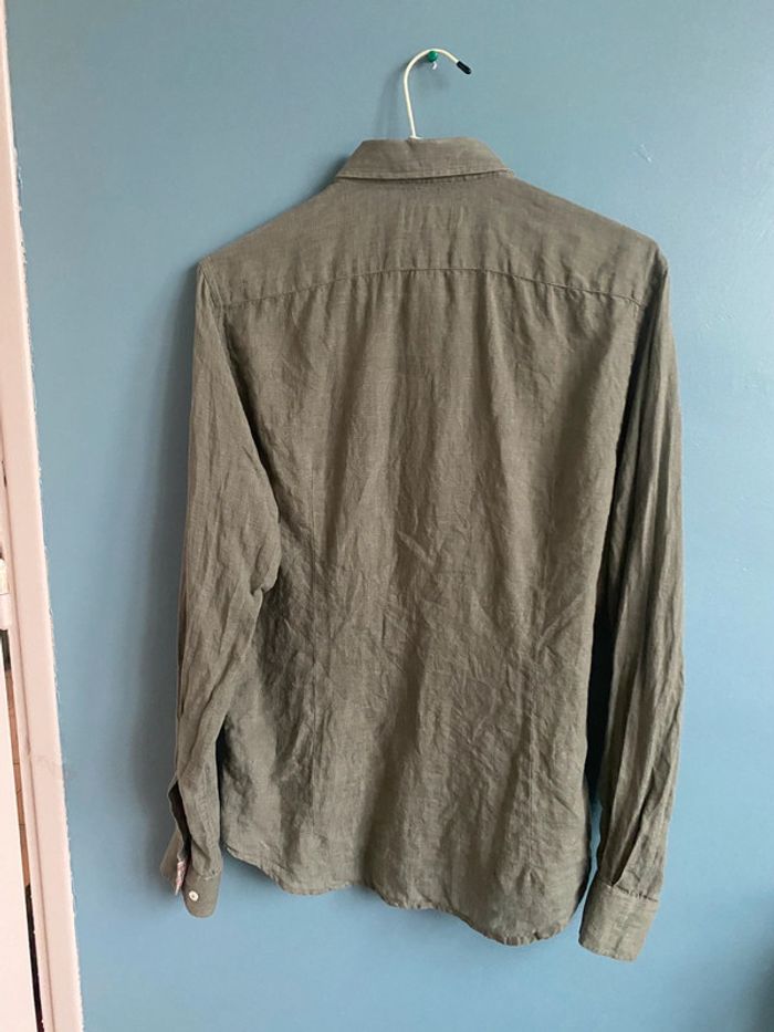 Chemise homme XS en lin - photo numéro 3