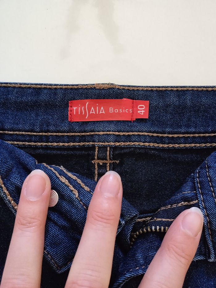 Jupe en jean taille 40 - photo numéro 3