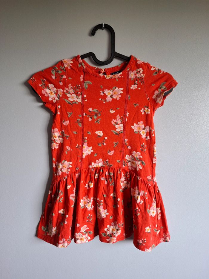 Robe manches courtes 4 ans