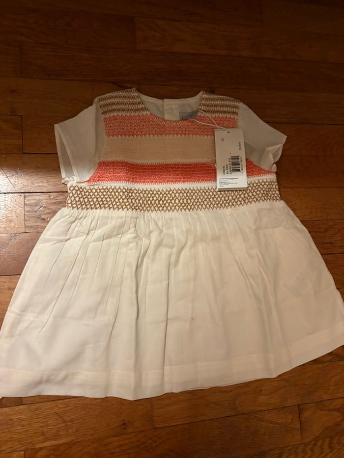 2 robes petit bateau 6 mois neuve avec étiquette - photo numéro 3