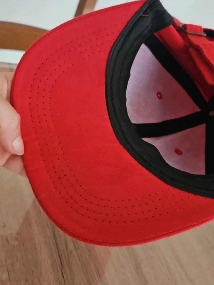Casquette rouge homme ou femme t.u - photo numéro 7