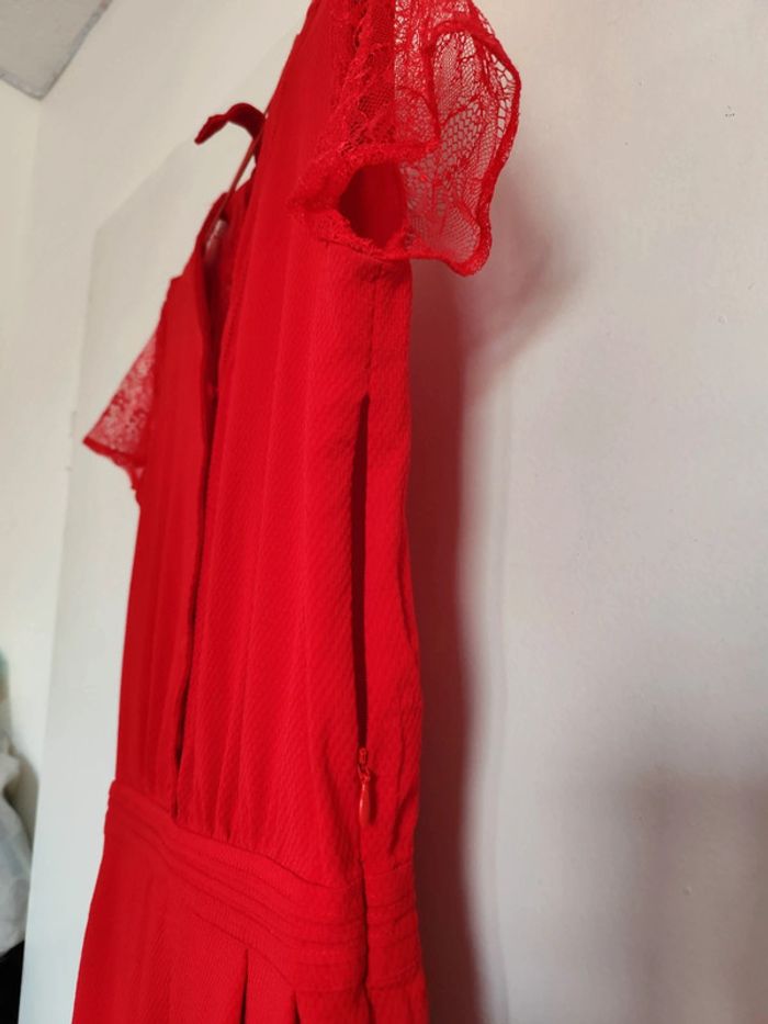 Combinaison pantalon rouge - photo numéro 4