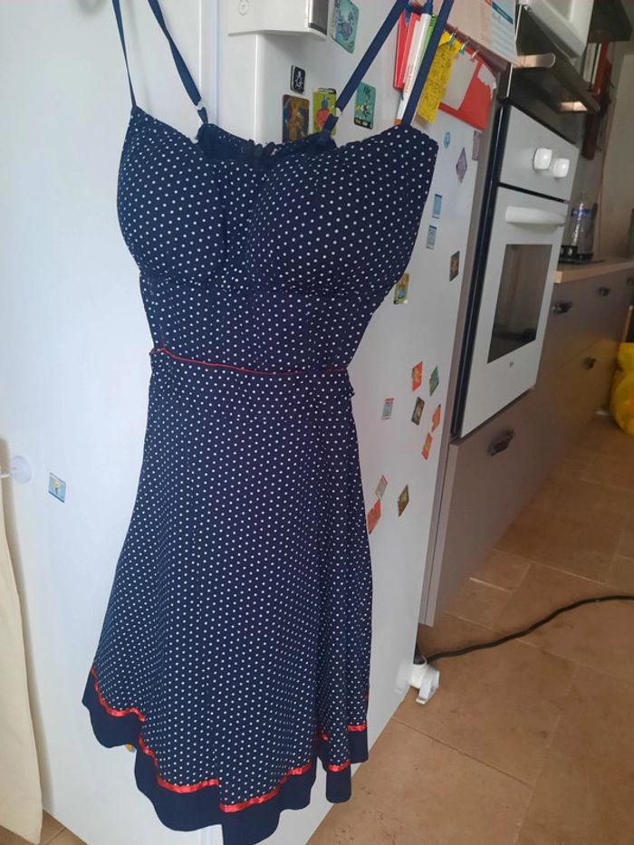 Robe à pois Pin Up