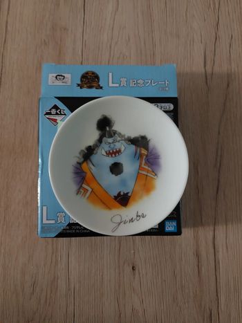 petite assiette décorative manga one piece Jimbei