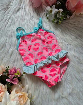 Maillot de bain bébé 6-9 mois – Motif pastèque