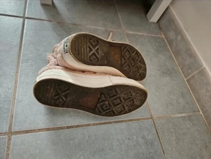 Converse moumoute beige - photo numéro 5