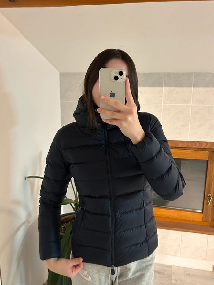 Doudoune Jott Luxe Grand froid bleue marine XS neuve - photo numéro 3