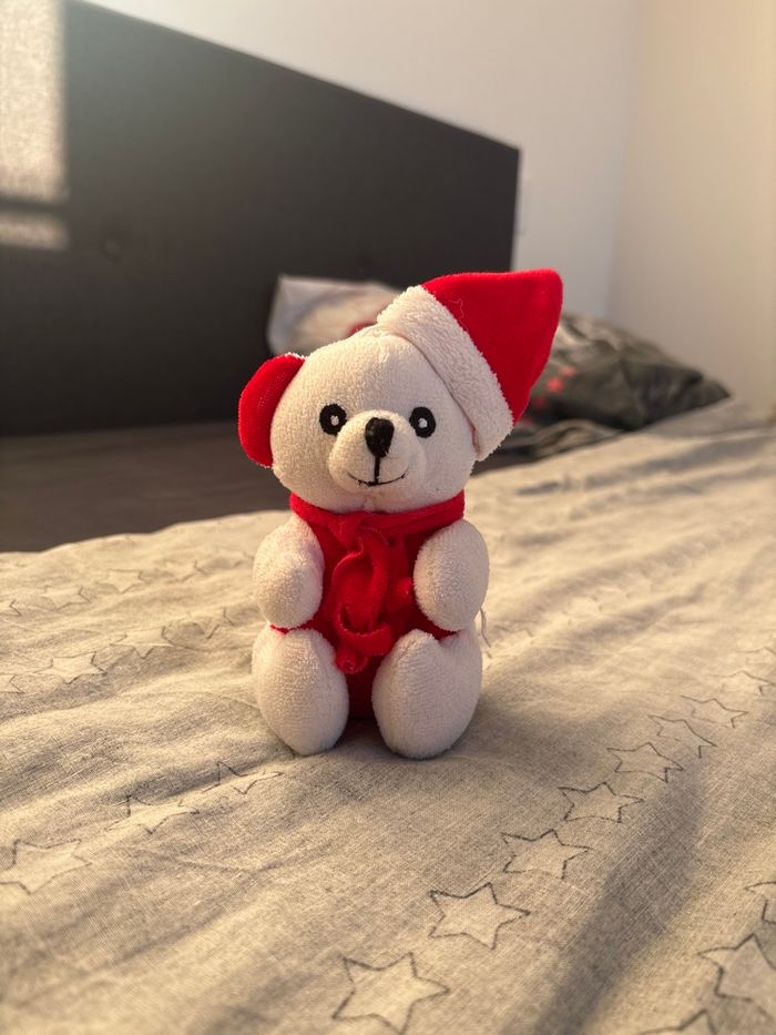 Peluche Ours de Noël