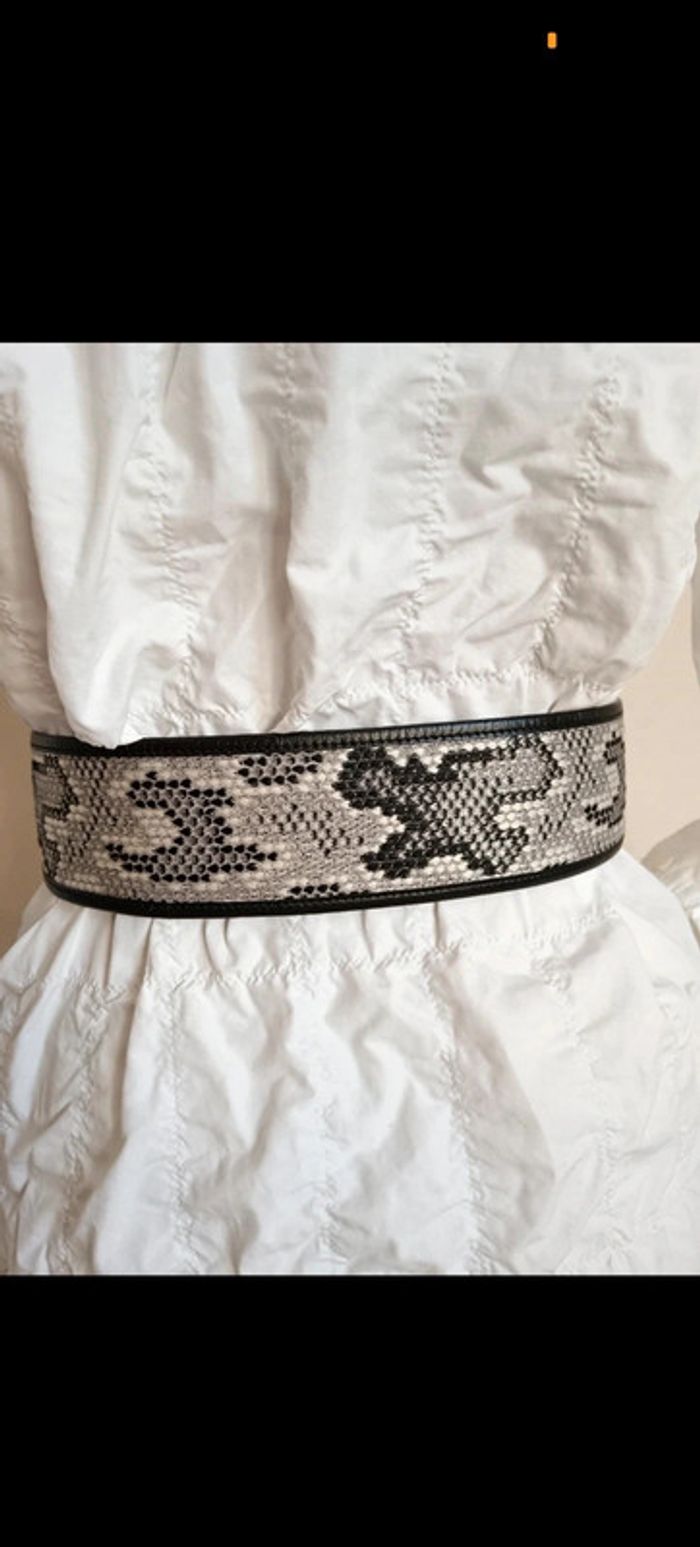 Yves Saint Laurent | Ceinture vintage en passementerie - photo numéro 6