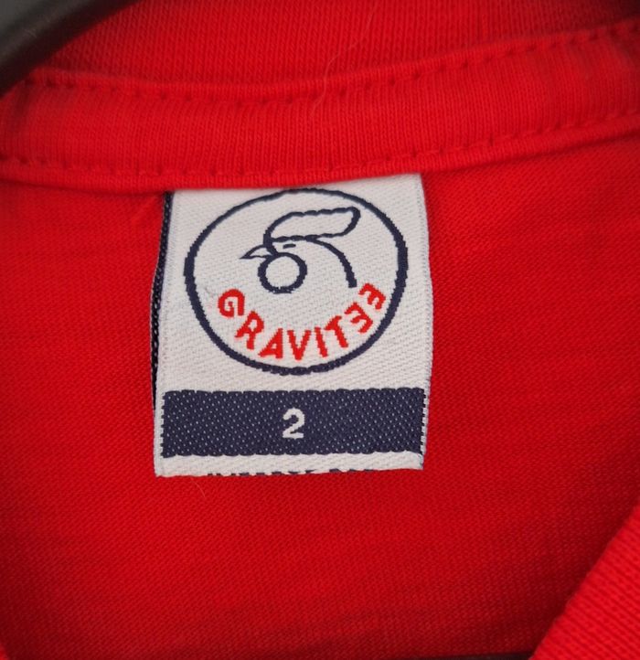 Tee-shirt rouge 2 ans - photo numéro 3