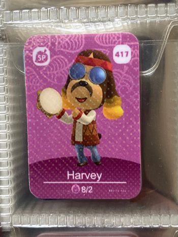mini carte amiibo Harvey