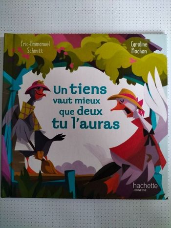Livre enfant MC Donald  un tiens vaux mieux que deux tu l'auras