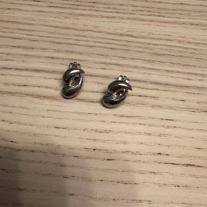Boucles d’oreilles à clips • argentées 🌿