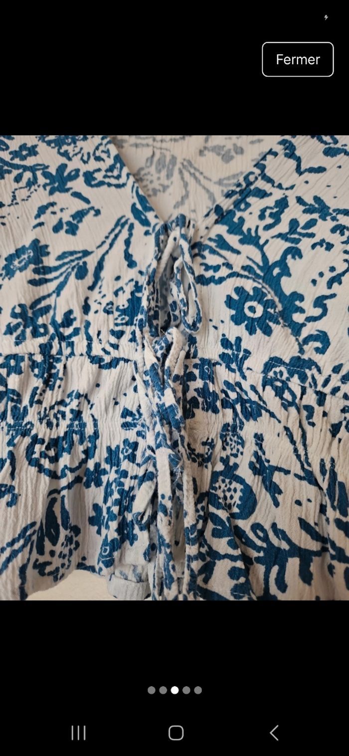 Blouse fleurie - photo numéro 3