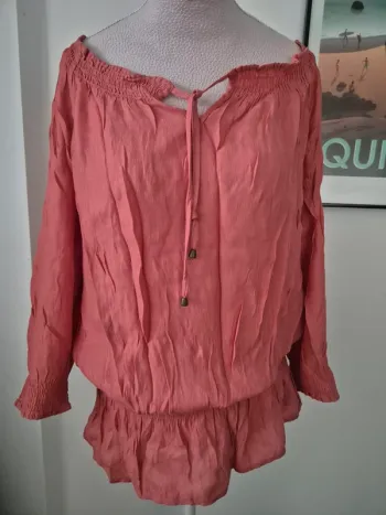Blouse rose GDM