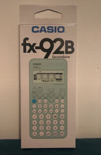 Calculatrice Casio