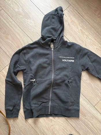 Sweat zippe zadig et voltaire 