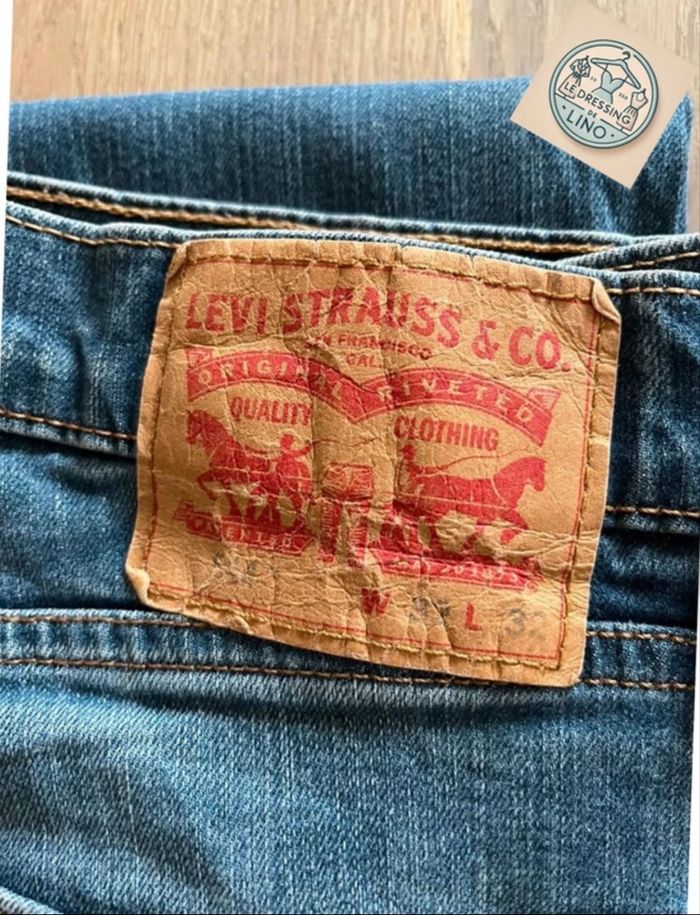 Jean Levi’s 514 W32 L32 coupe droite – très bon état - photo numéro 4