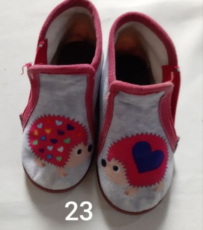 Chaussons d'hiver Bellamy fille - hérissons - pointure 23