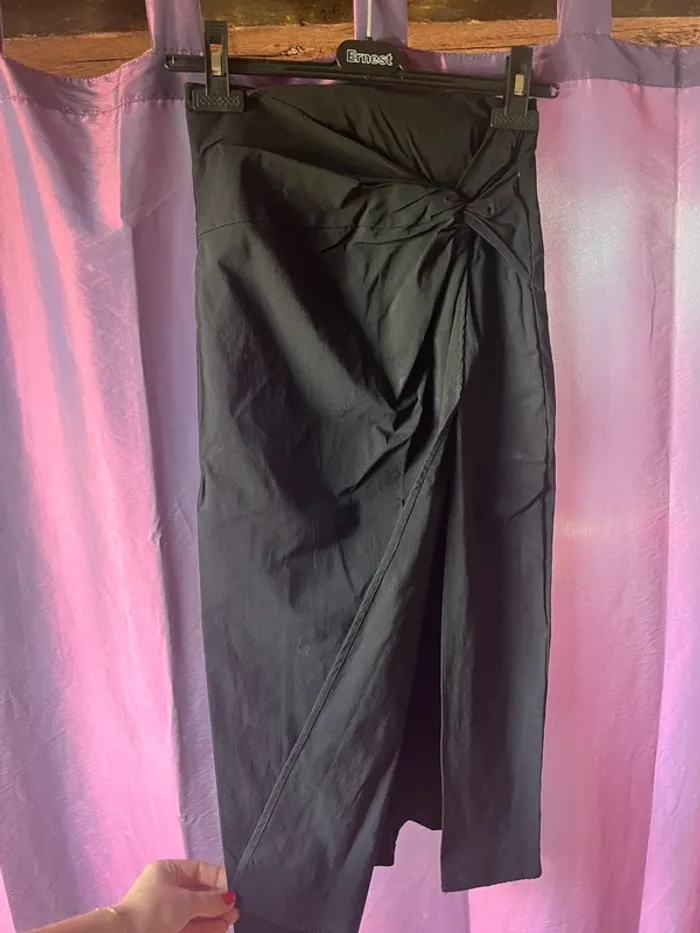 jupe mi longue à fente ouverte - photo numéro 4