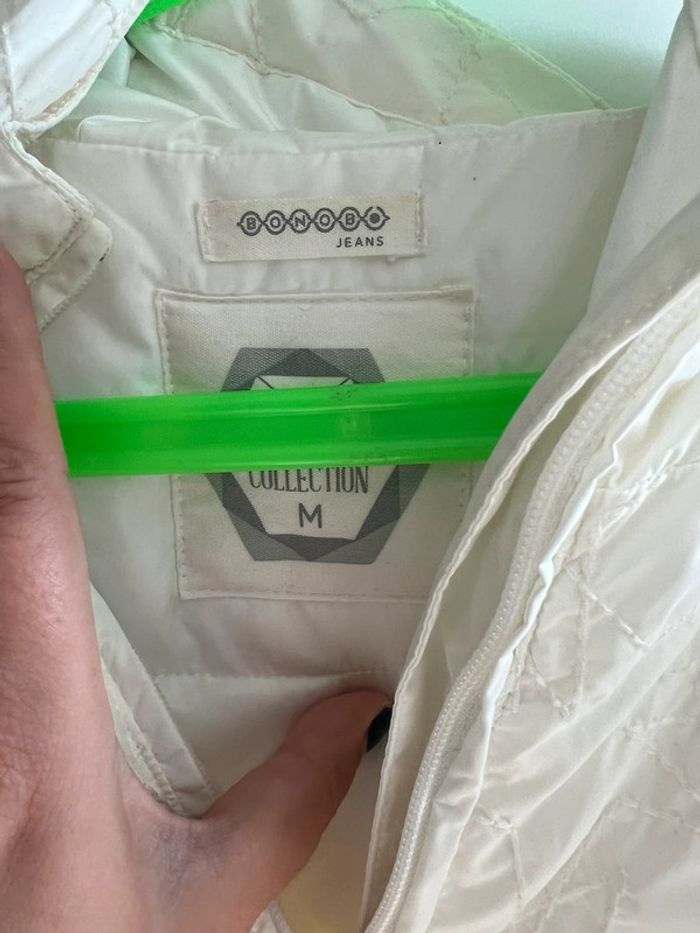 Manteau blanc femme bonobo M - photo numéro 3