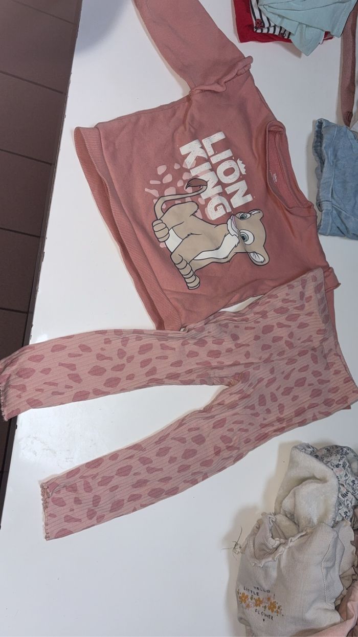 Ensemble legging + pull 18 mois