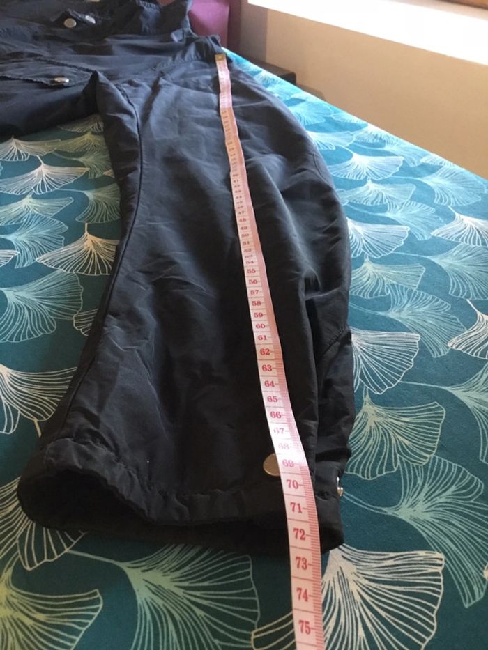 Veste coupe-vent imperméable pour homme Kappa noire taille M 094 - photo numéro 11