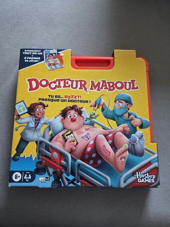 Jeux de société docteur maboule portable 