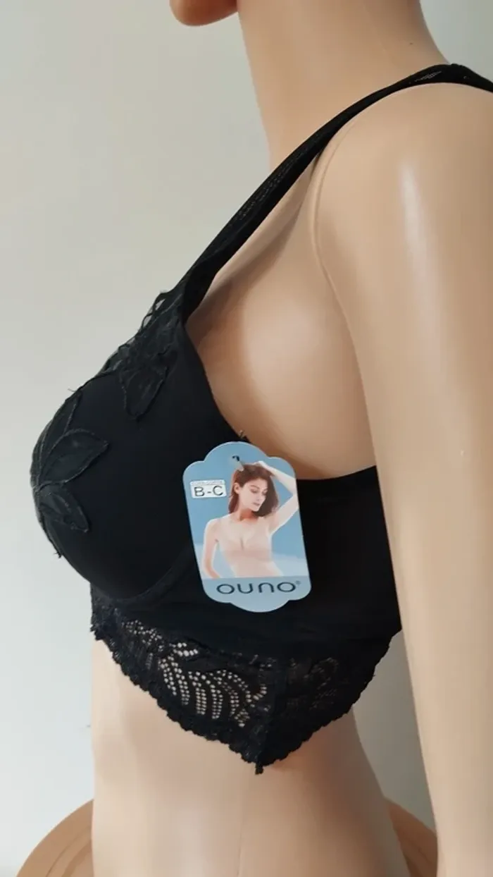 Soutien gorge noir taille l/xl bonnet b/c femme - photo numéro 6