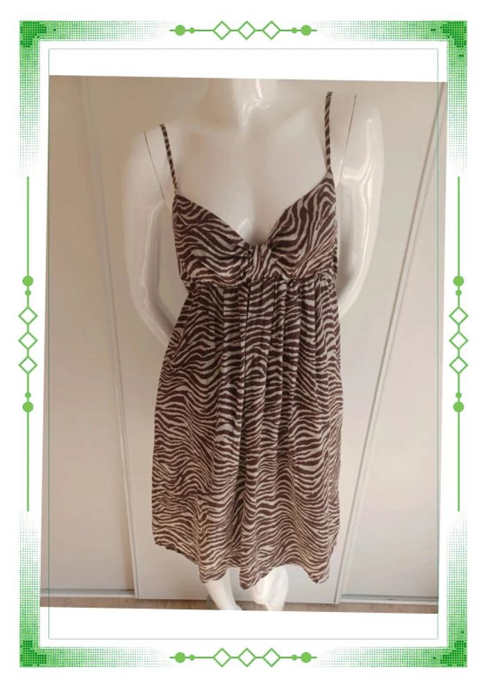 Robe femme imprimé animal - photo numéro 3