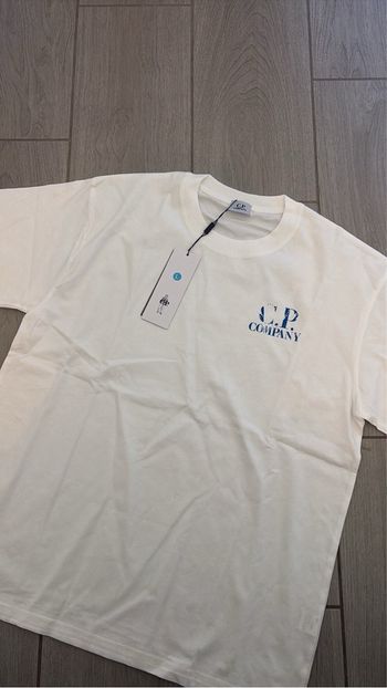 tee shirt cp blanc et bleu 