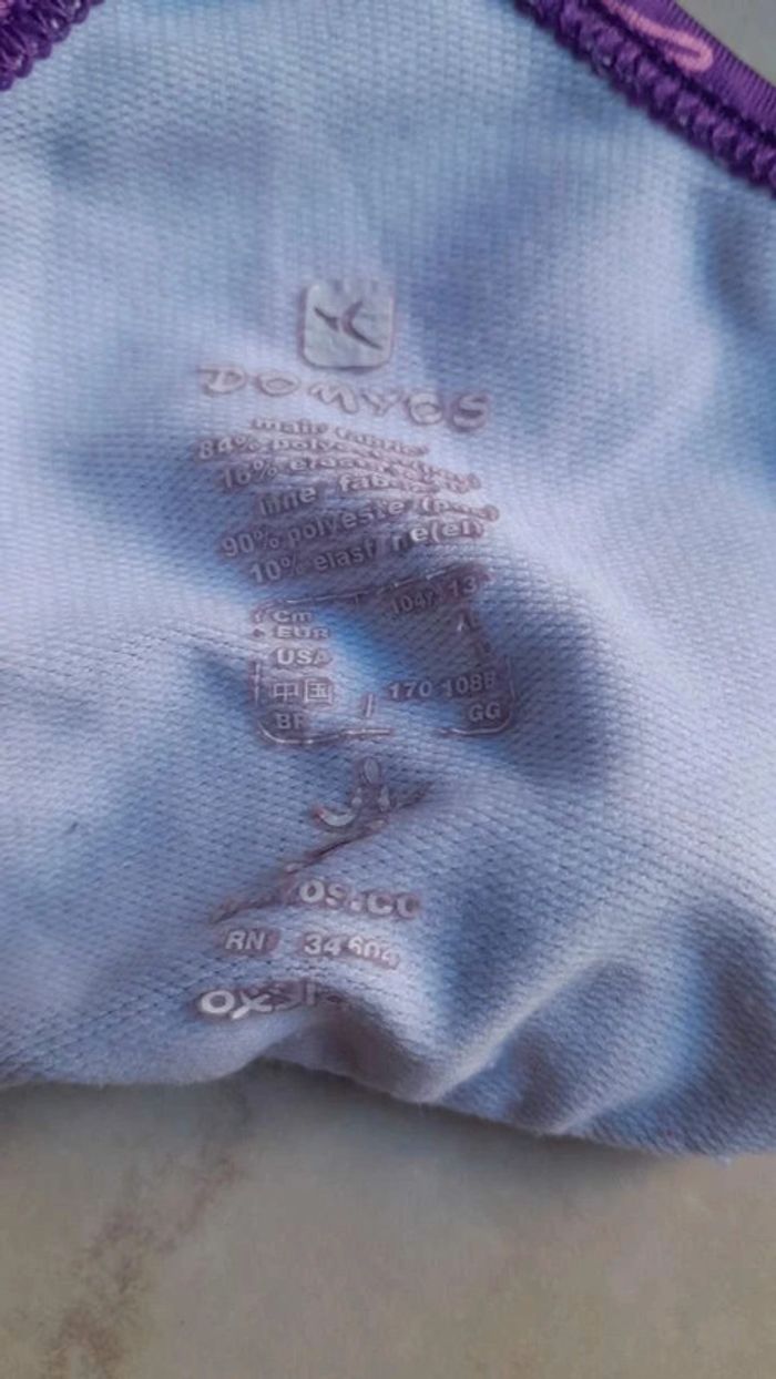 T shirt sport violet - photo numéro 5
