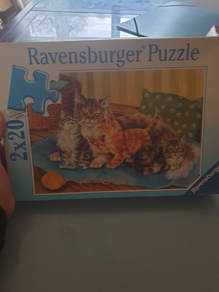 Puzzle 2×20 pièces