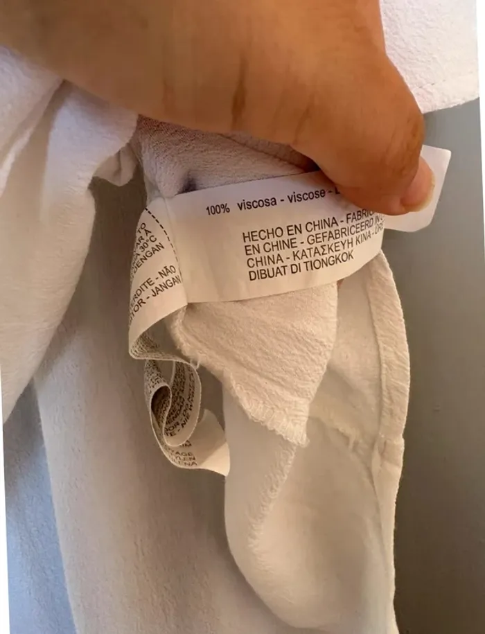 Haut blanc Zara XS - photo numéro 5