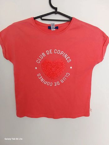 T shirt okaïdi fille 8 ans