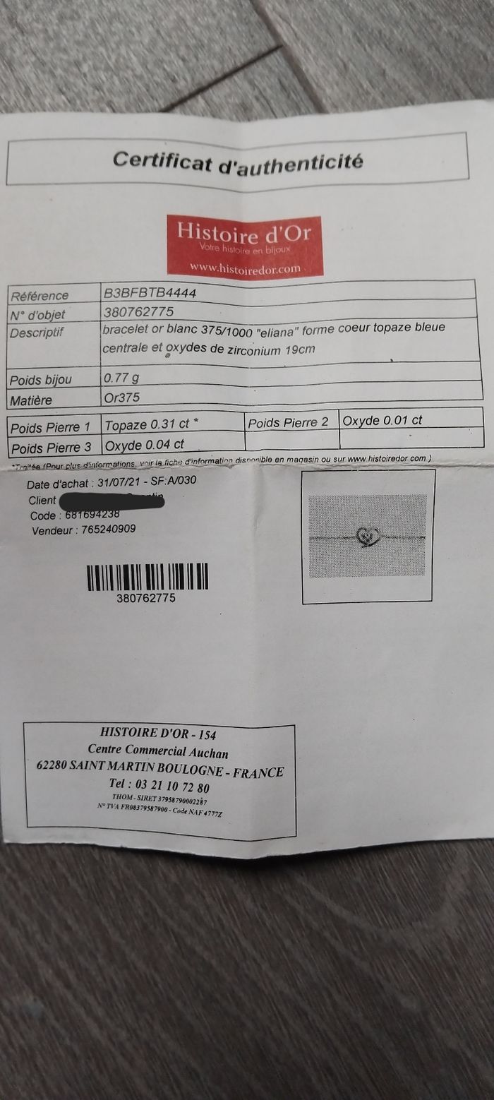 Collier et Bracelet Histoire d'or - photo numéro 3